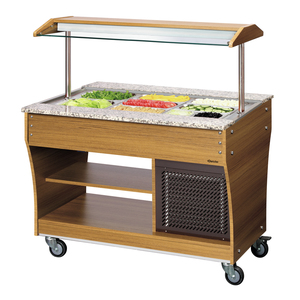 Buffet trolley, cold, 3x 1/1 GN