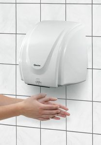 Sèche-mains, 2,1kW, synthétique