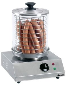 Hot-dog machine, edged