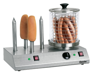 Riscalda pane per Hot Dog 4 punzoni 190 W Bartscher A120409 