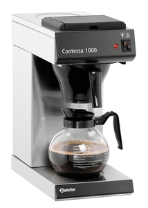 Bartscher 1000 unidades, para máquinas de café Contessa y Aurora Filtros de papel 