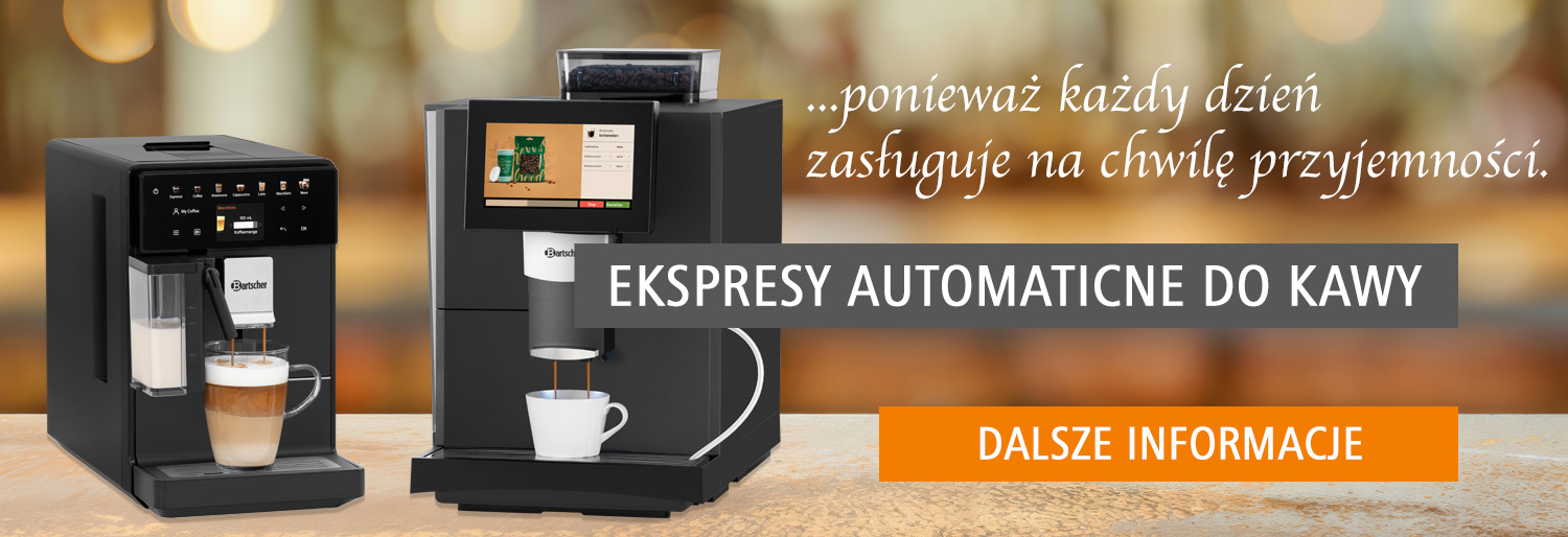W pełni automatyczne ekspresy do kawy Bartscher W pełni automatyczne ekspresy do kawy Bartscher